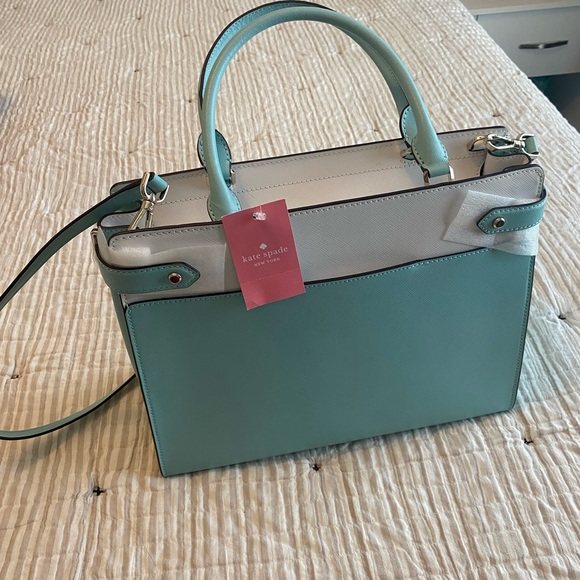 Kate Spade Large Staci Colorblock Satchel - Picture 6 of 8